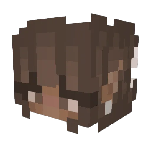 swagalerts Minecraft avatar head, 3D render