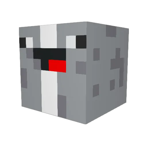 swagbot101 Minecraft avatar head, 3D render