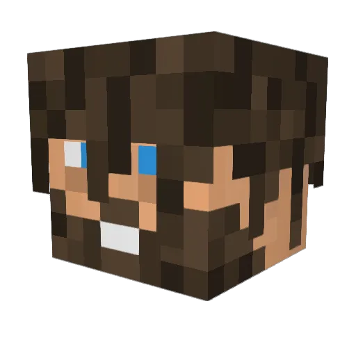 swaggermuffin16 Minecraft avatar head, 3D render