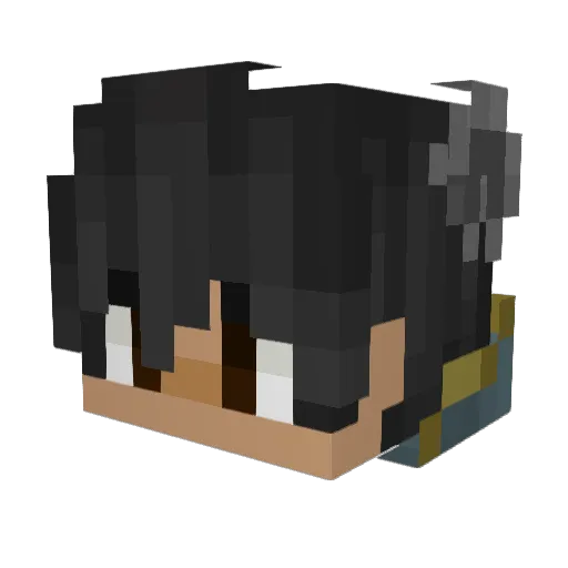 swaggerwagger Minecraft avatar head, 3D render