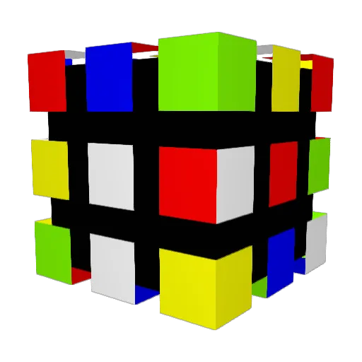 swaggings Minecraft avatar head, 3D render