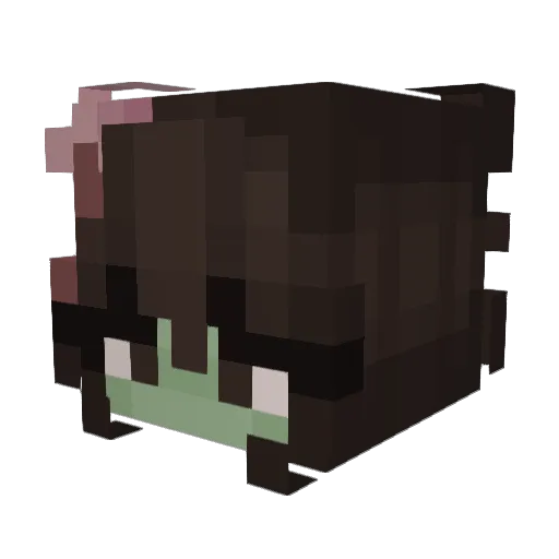 swaggyomt Minecraft avatar head, 3D render