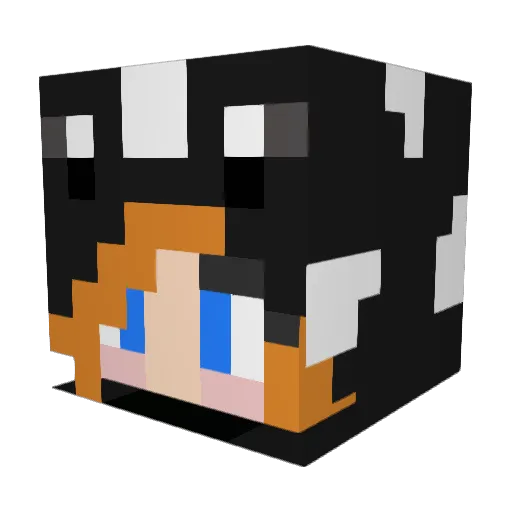 swaghorse49 Minecraft avatar head, 3D render