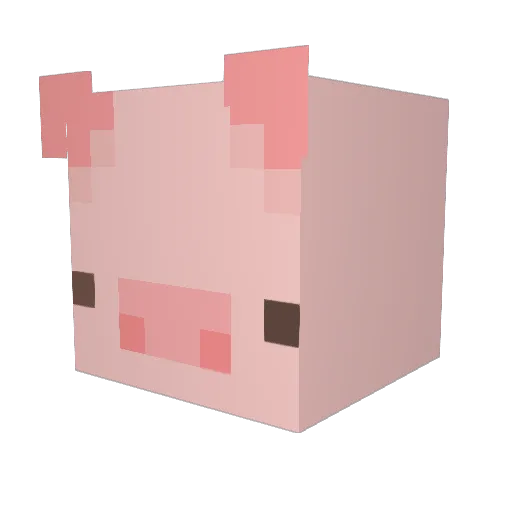 swagittzy Minecraft avatar head, 3D render