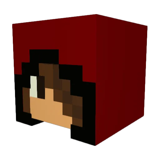swagkabouter Minecraft avatar head, 3D render
