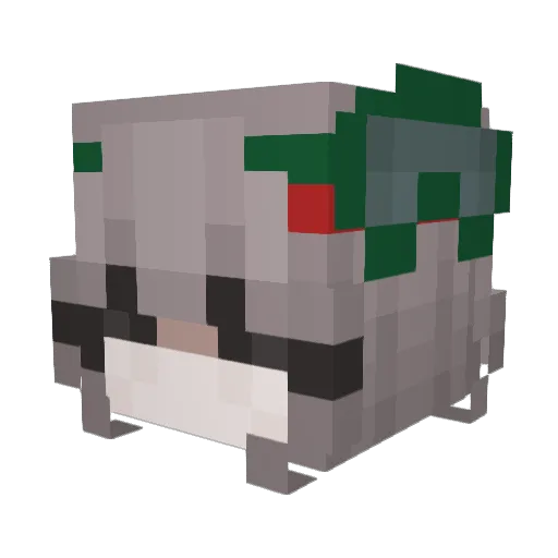 swaglikein2014 Minecraft avatar head, 3D render