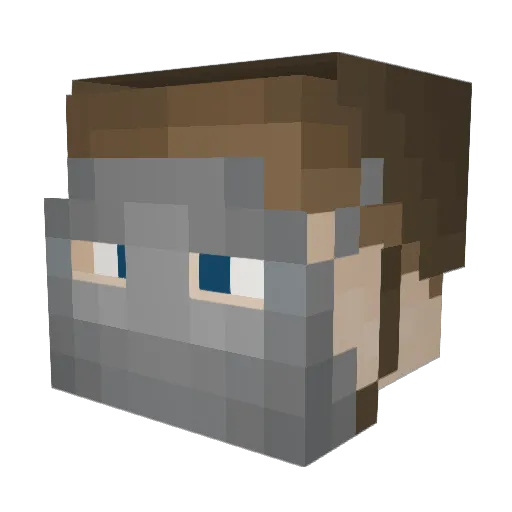 swagmaster6000 Minecraft avatar head, 3D render