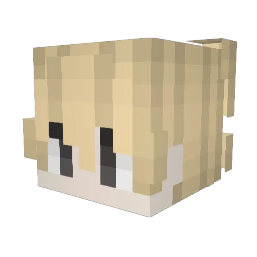 swagmf Minecraft avatar head, 3D render