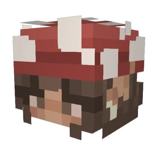 swagspongebob Minecraft avatar head, 3D render
