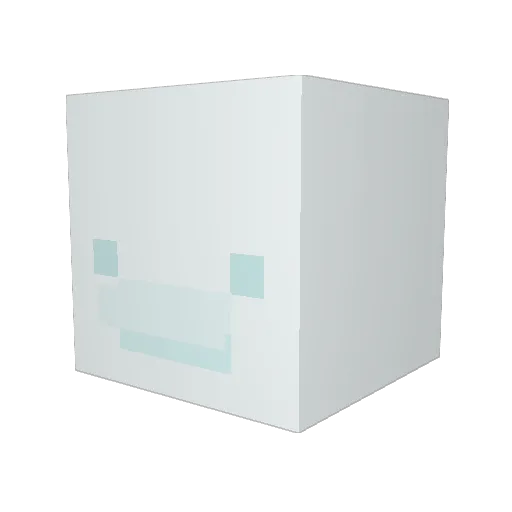 swagus_ Minecraft avatar head, 3D render