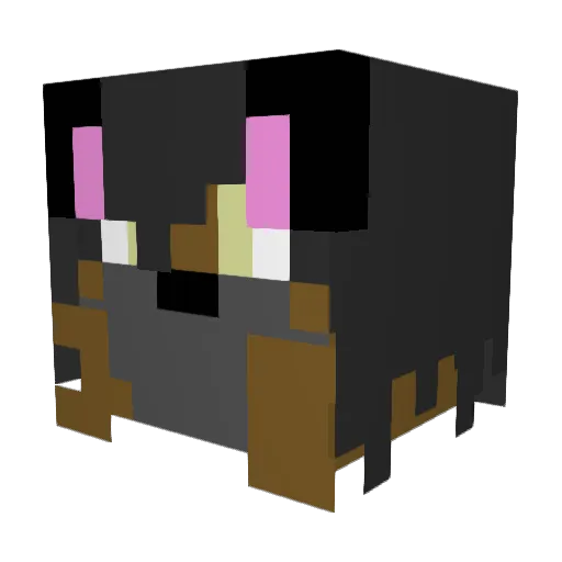 swain_exe Minecraft avatar head, 3D render
