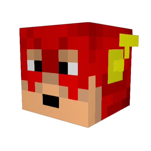 swampfox117 Minecraft avatar head, 3D render
