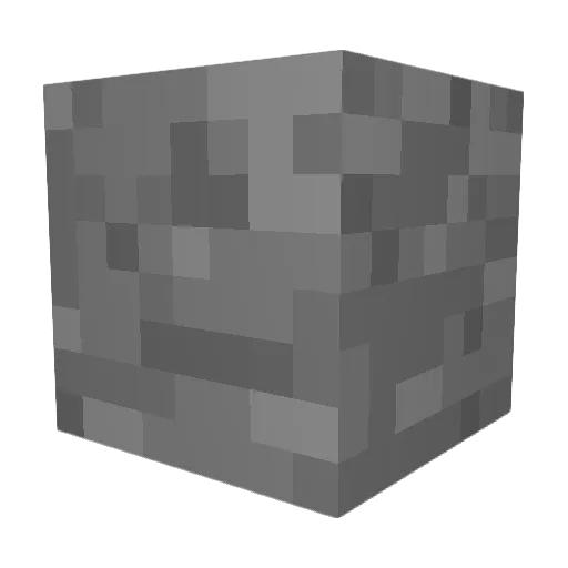 swanba Minecraft avatar head, 3D render