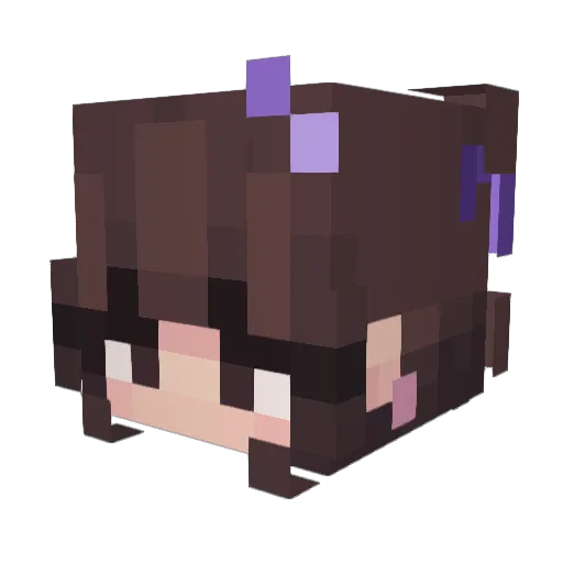 swatbee Minecraft avatar head, 3D render