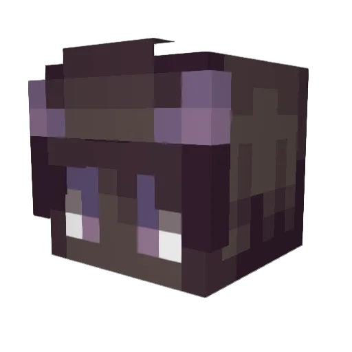 swatmon Minecraft avatar head, 3D render