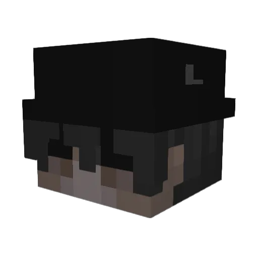 swavyyyyy Minecraft avatar head, 3D render
