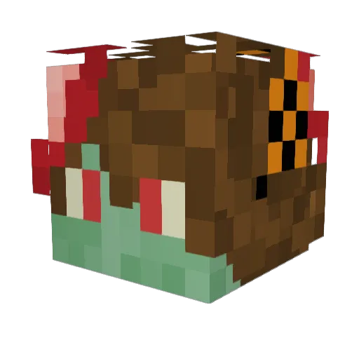 swaysway07 Minecraft avatar head, 3D render