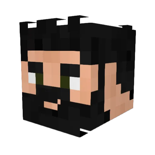 swazl Minecraft avatar head, 3D render