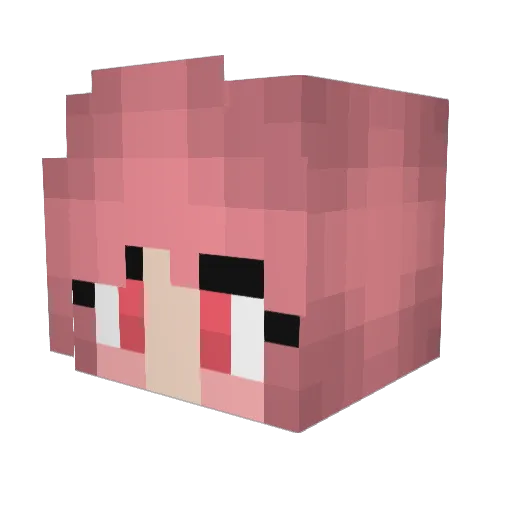 swceitp011 Minecraft avatar head, 3D render