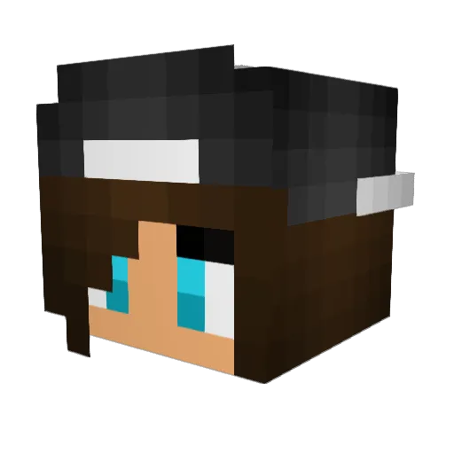 swea05 Minecraft avatar head, 3D render