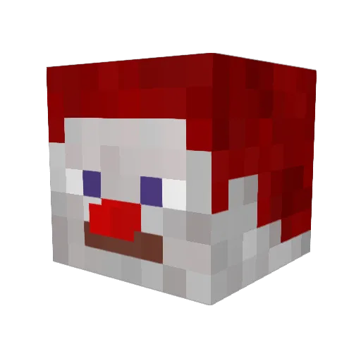 sweatbread3205 Minecraft avatar head, 3D render