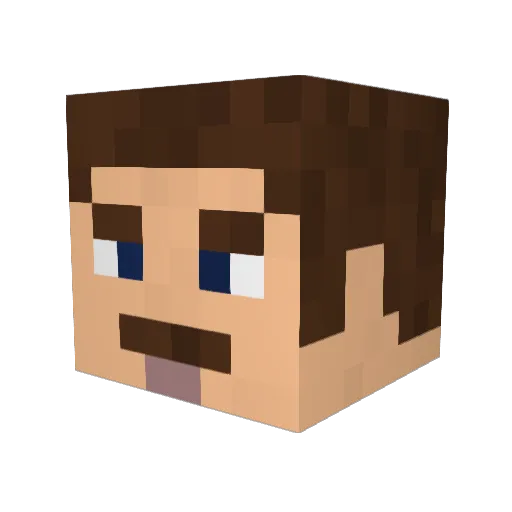 sweaty_moose1 Minecraft avatar head, 3D render