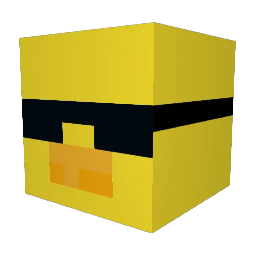sweaty_vr Minecraft avatar head, 3D render