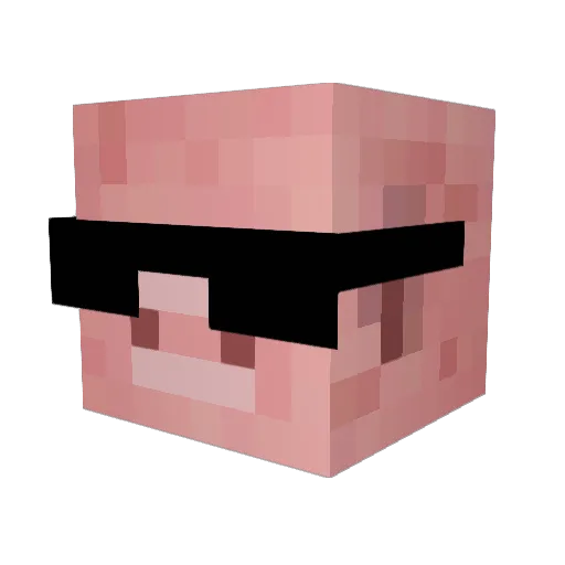 swebster3 Minecraft avatar head, 3D render