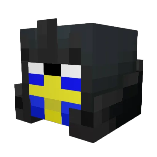 swedishpvper300 Minecraft avatar head, 3D render