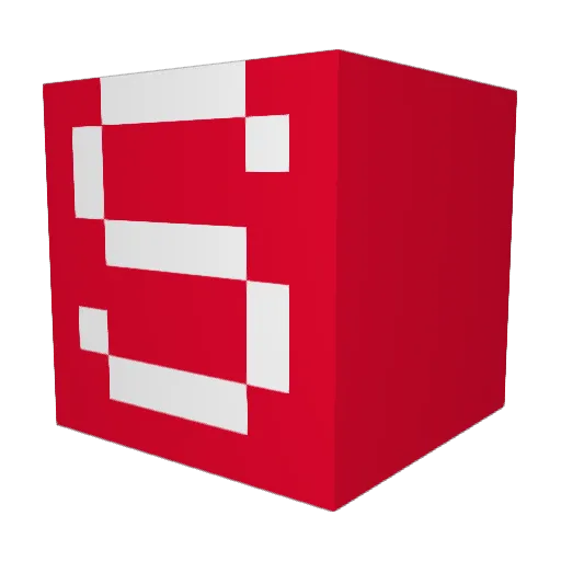 sweepsman Minecraft avatar head, 3D render
