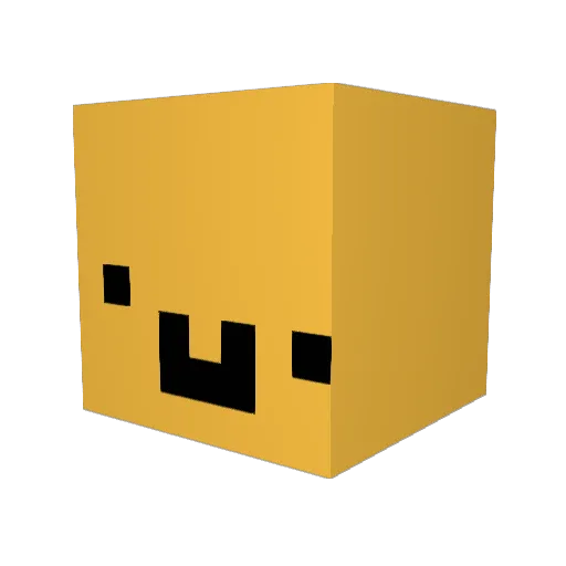 sweet0601 Minecraft avatar head, 3D render