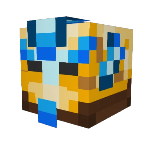 sweet_jeff Minecraft avatar head, 3D render
