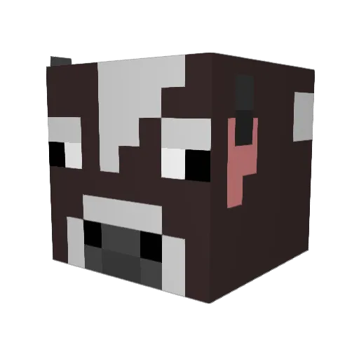 sweetcheeks4 Minecraft avatar head, 3D render
