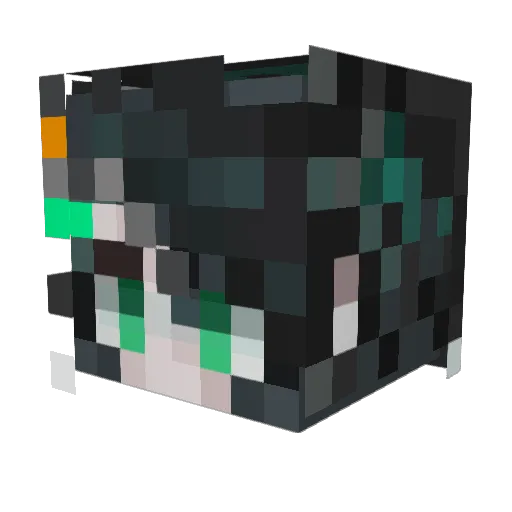 sweetcofee Minecraft avatar head, 3D render