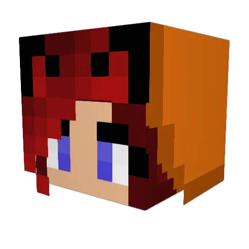 sweetdead2010 Minecraft avatar head, 3D render