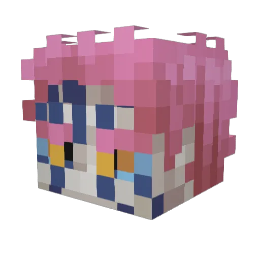 sweetkiller12 Minecraft avatar head, 3D render