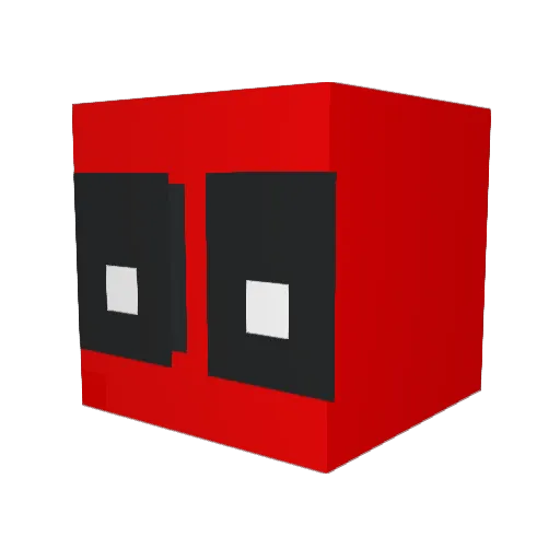 sweetkingrlb Minecraft avatar head, 3D render