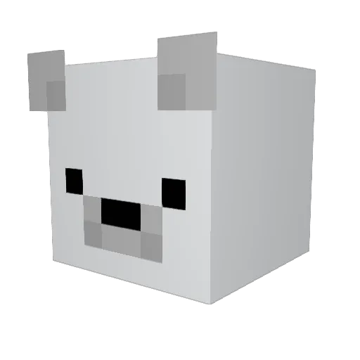 sweetmango21 Minecraft avatar head, 3D render