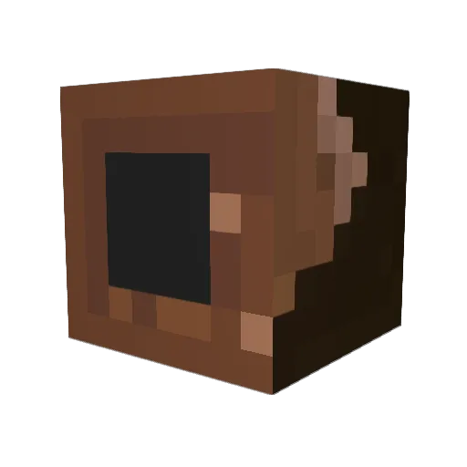 sweetprincessp Minecraft avatar head, 3D render