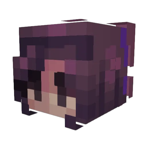 sweetsgamesstorm Minecraft avatar head, 3D render