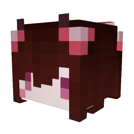 sweetyice Minecraft avatar head, 3D render