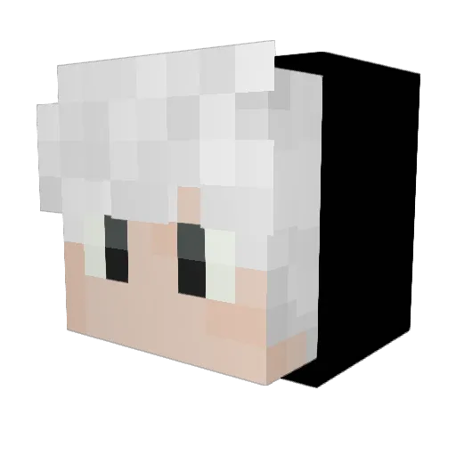 sweiy Minecraft avatar head, 3D render
