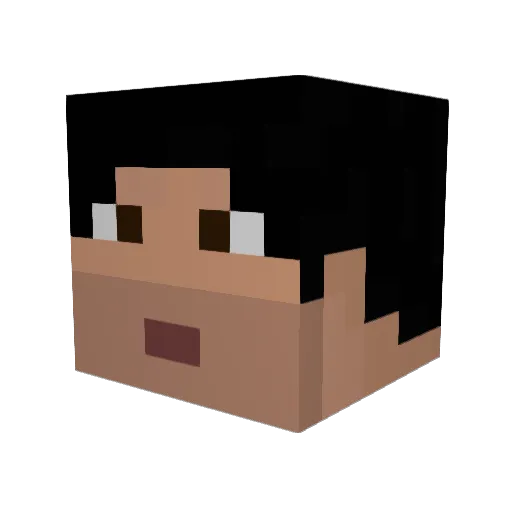 swelias7 Minecraft avatar head, 3D render