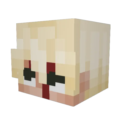 swellgamerguy Minecraft avatar head, 3D render