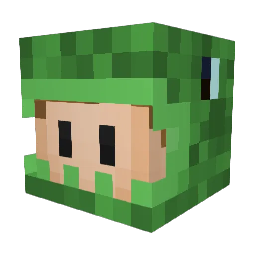 swen1997 Minecraft avatar head, 3D render