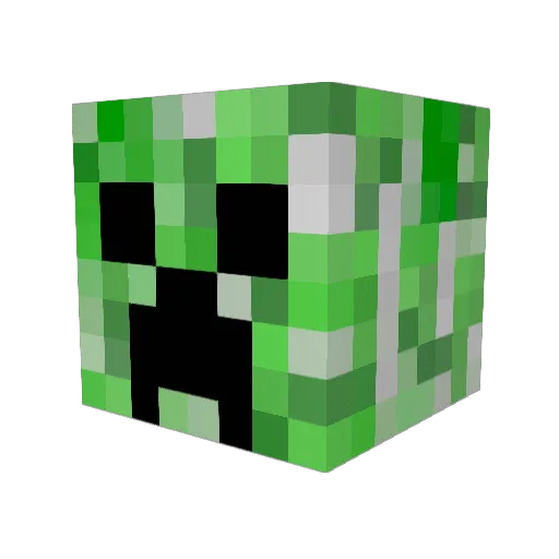 swert6505 Minecraft avatar head, 3D render