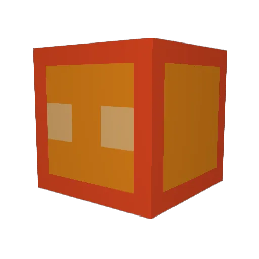 swetychek Minecraft avatar head, 3D render