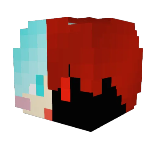 swh1030 Minecraft avatar head, 3D render