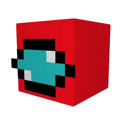 swi1sh Minecraft avatar head, 3D render