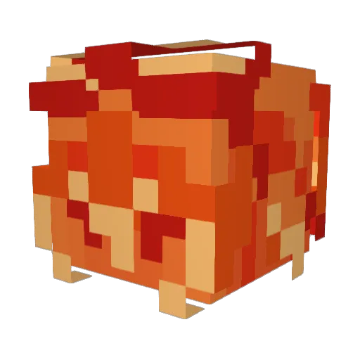 swi_fw Minecraft avatar head, 3D render